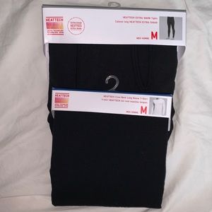 Thermal wear by HEATTECH, long sleeve & extra warm tights. SIZES M/LG/XL